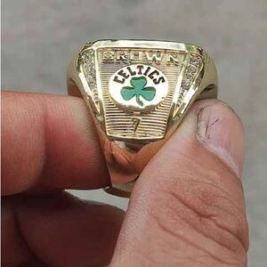 This year‘s current NBA final championship Boston Celtics replica ring B the 1st